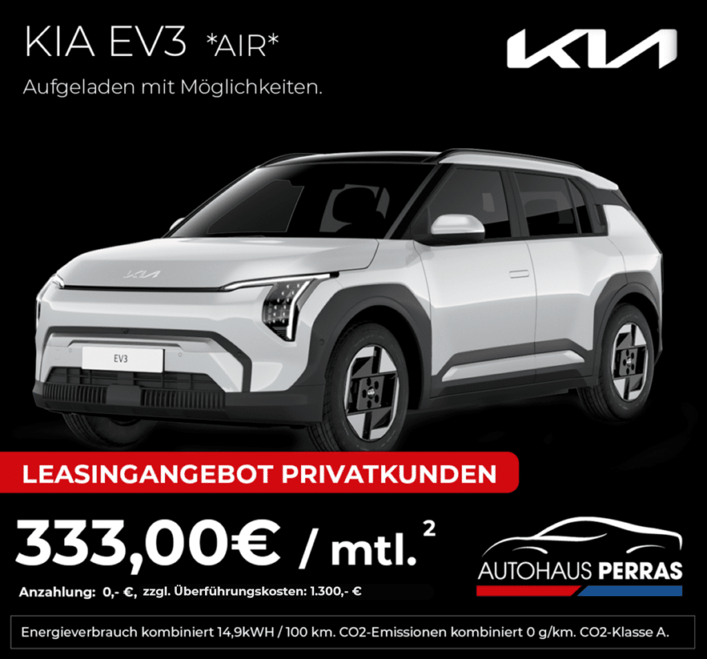 KIA EV3 AIR - günstig leasen in Neumarkt